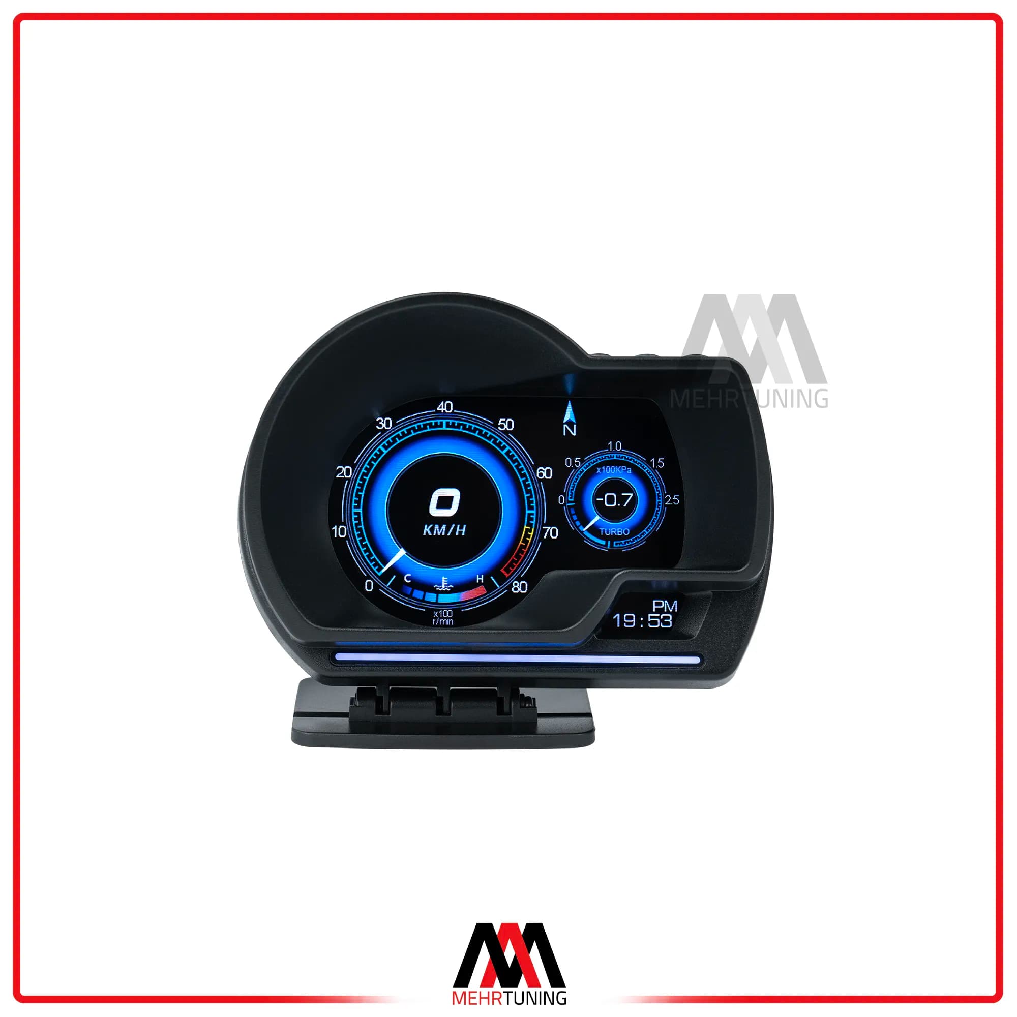 گیج OBD2 مدل HUD P6 وارداتی — تصویر ۸