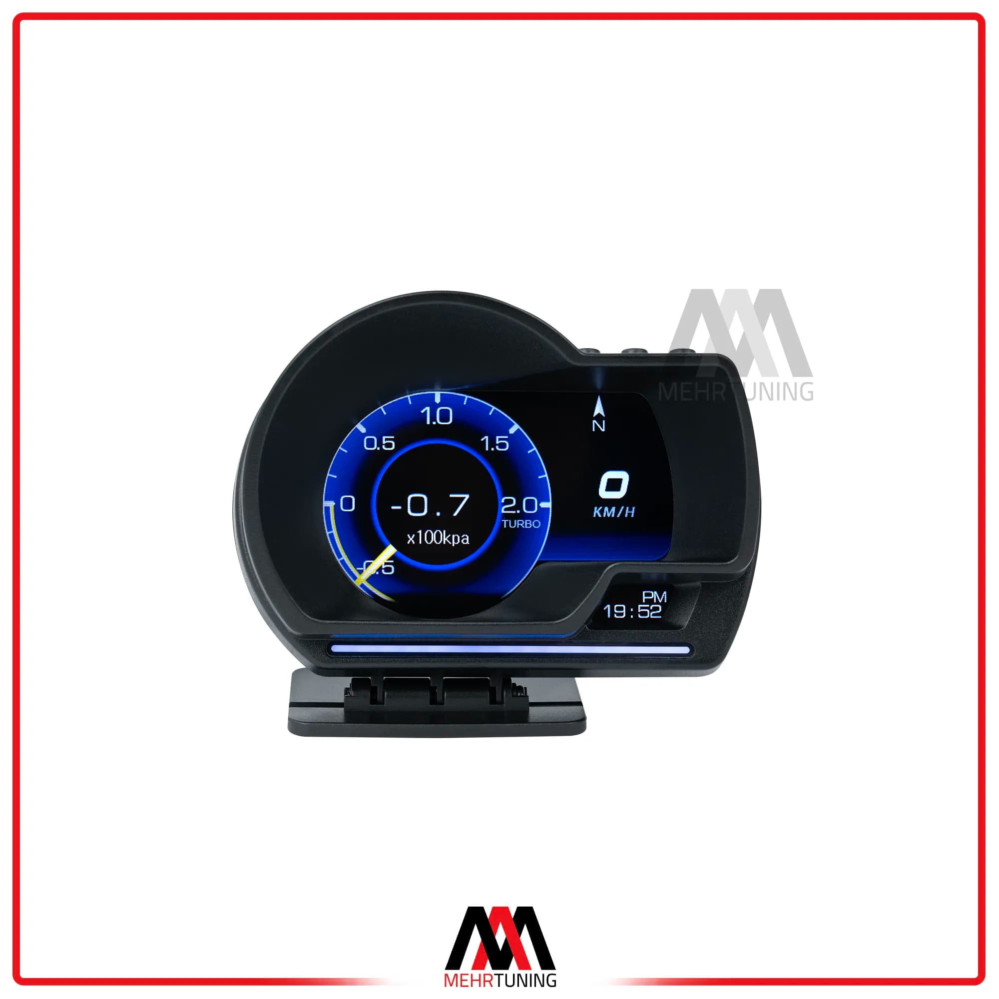 گیج OBD2 مدل HUD P6 وارداتی — تصویر ۵