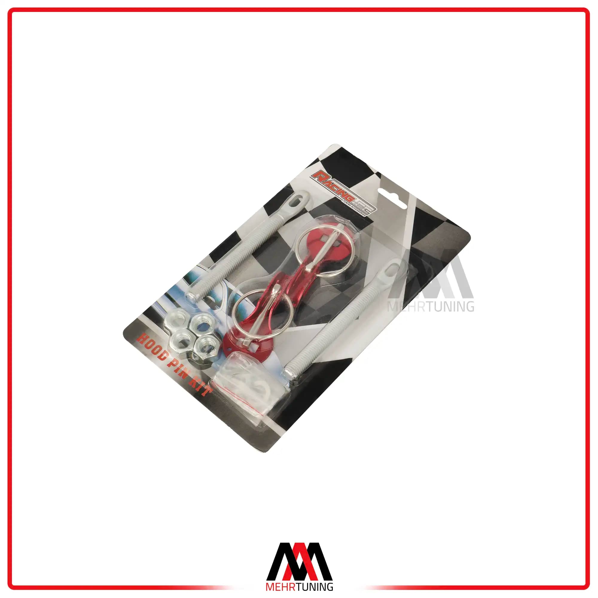 اشپیل کاپوت racing tech قرمز — تصویر ۲