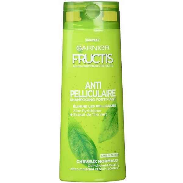 شامپو ضد شوره چای سبز گارنیر GARNIER سری FRUCTIS حجم 250 میل | مغذی، نرم کننده، مناسب موی معمولی