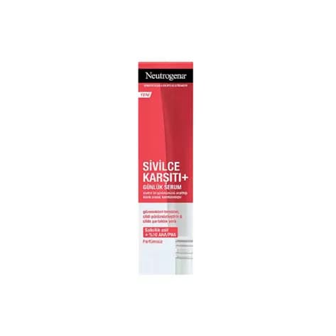 سرم ضد جوش پلاس نوتروژینا Neutrogena Sivilce Karshiti Plus Gunluk Serum — تصویر ۷