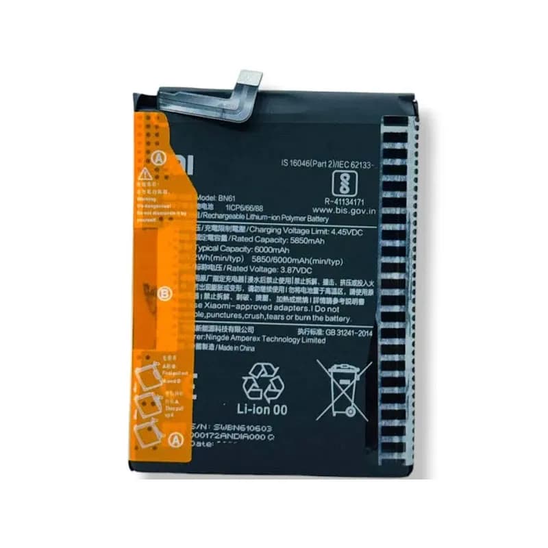 باتری اصلی شیائومی پوکو Xiaomi Poco X3
