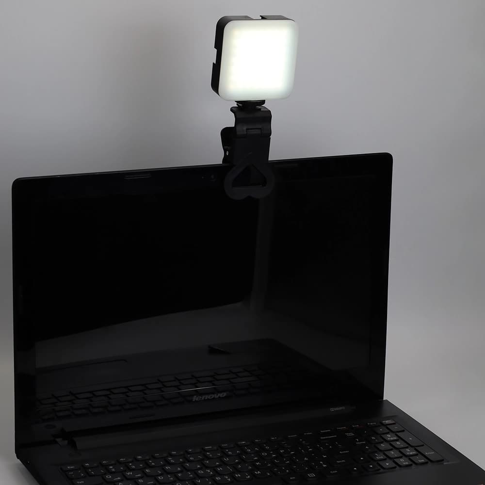 چراغ LED تولید محتوا گیره‌ای مدل QX-F1 — تصویر ۳