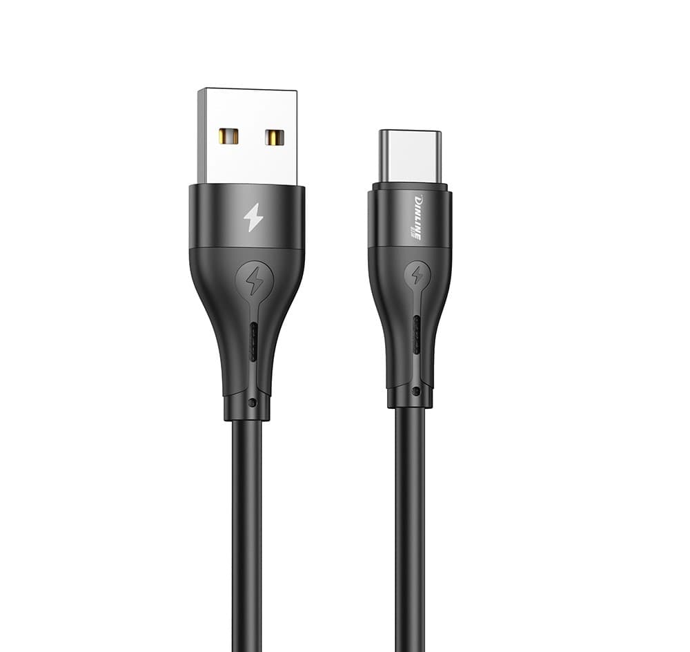 کابل شارژ دینلاین USB به Type-C مدل DC-80 C