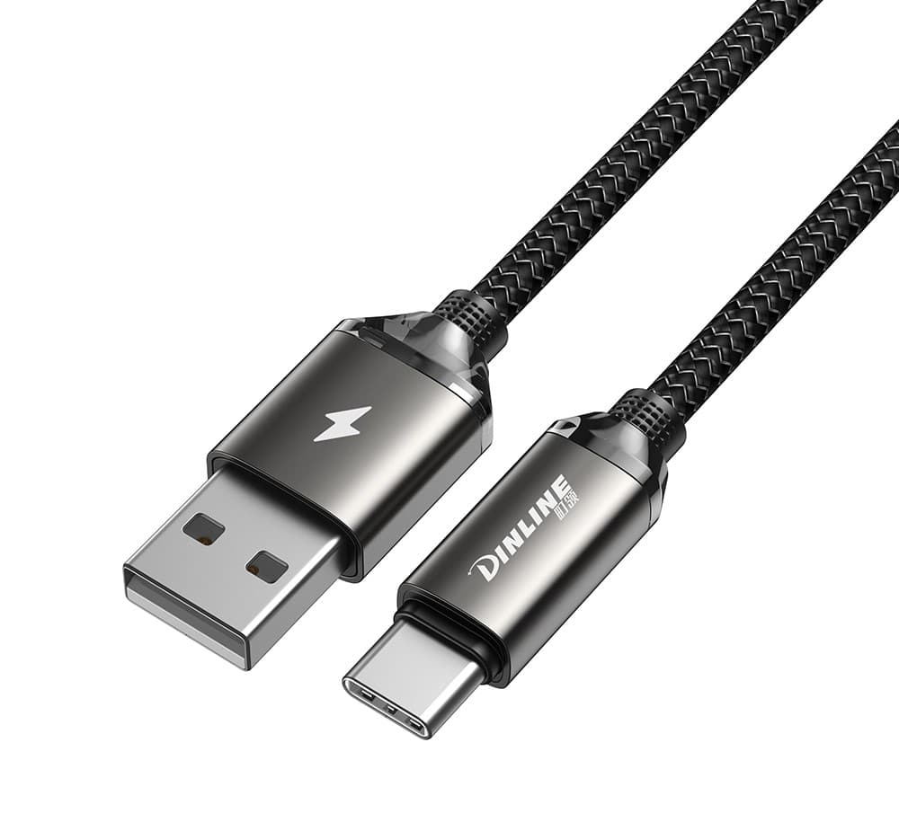 کابل شارژ دینلاین USB به Type-C مدل DC-70 C