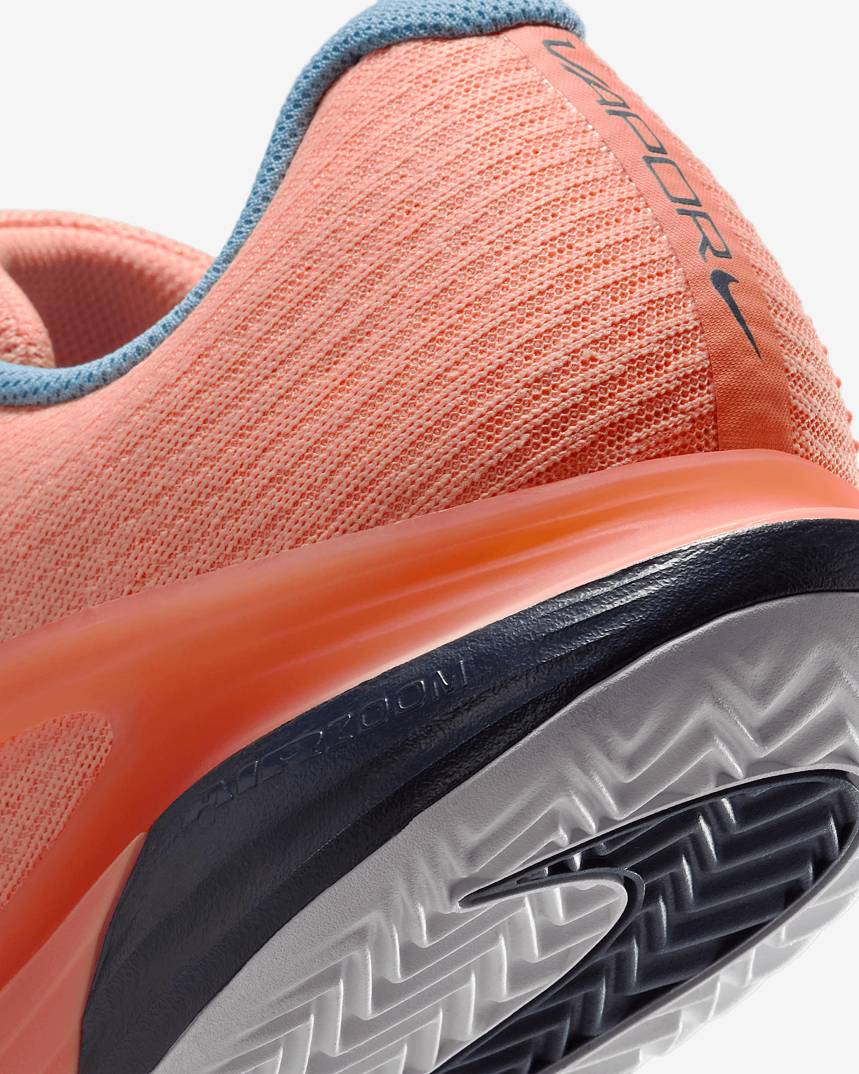 کفش تنیس مردانه نایک Nike Vapor 12 Clay Tennis Shoes- گلبهی — تصویر ۷