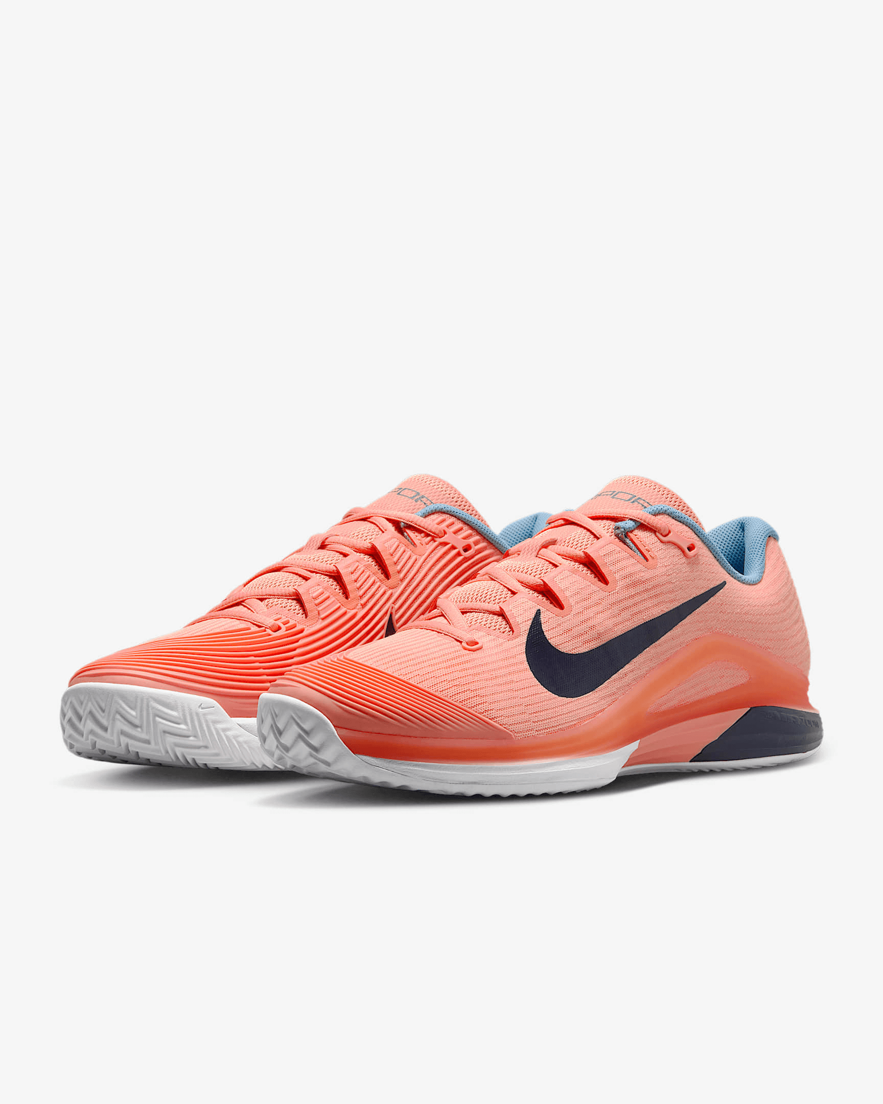 کفش تنیس مردانه نایک Nike Vapor 12 Clay Tennis Shoes- گلبهی — تصویر ۵