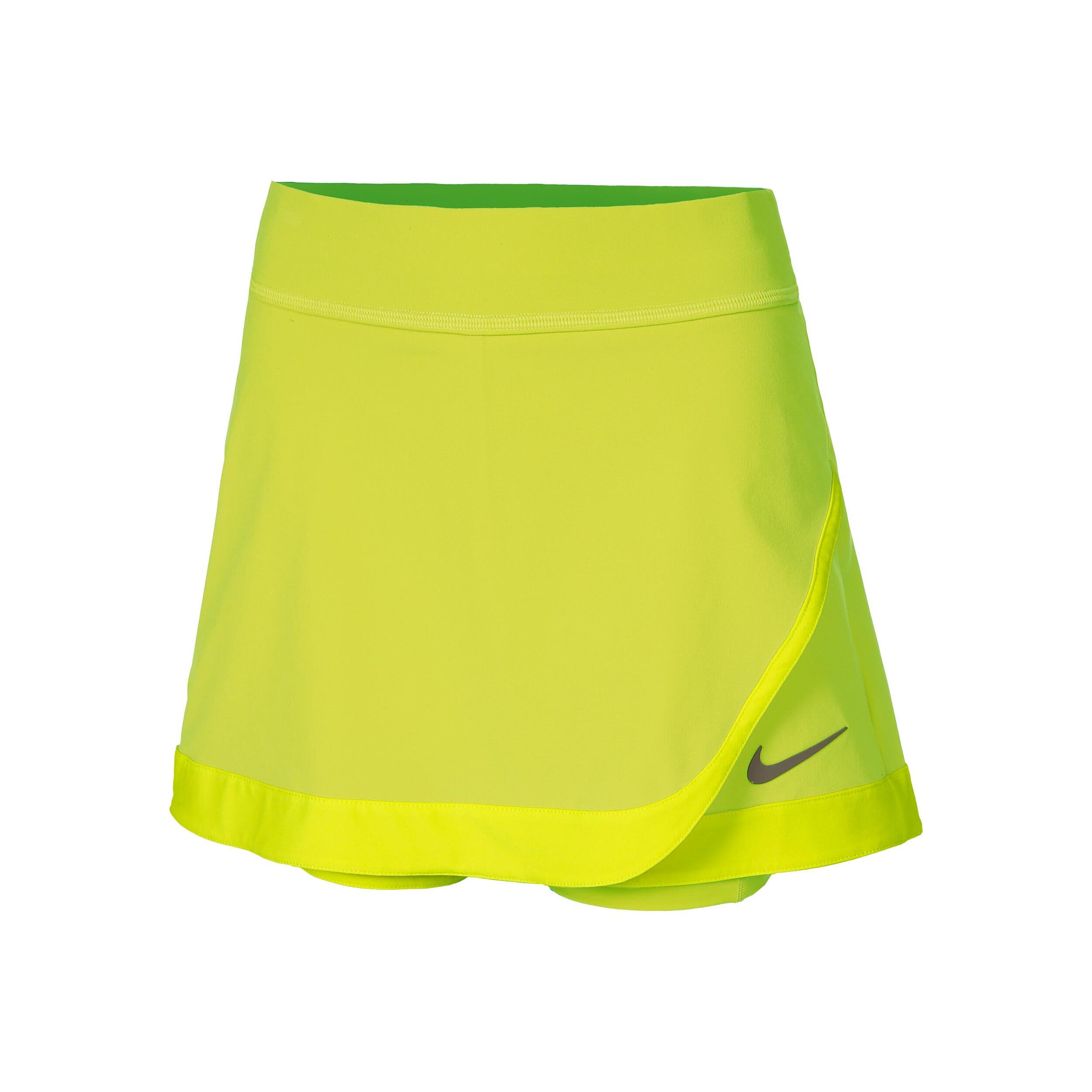دامن تنیس زنانه نایک NikeCourt Slam Dri-FIT – زرد