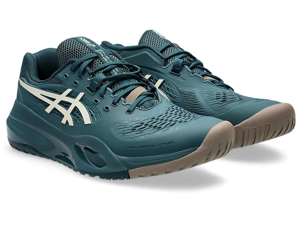 کفش تنیس مردانه اسیکس – Asics GEL-RESOLUTION X – سبز — تصویر ۶