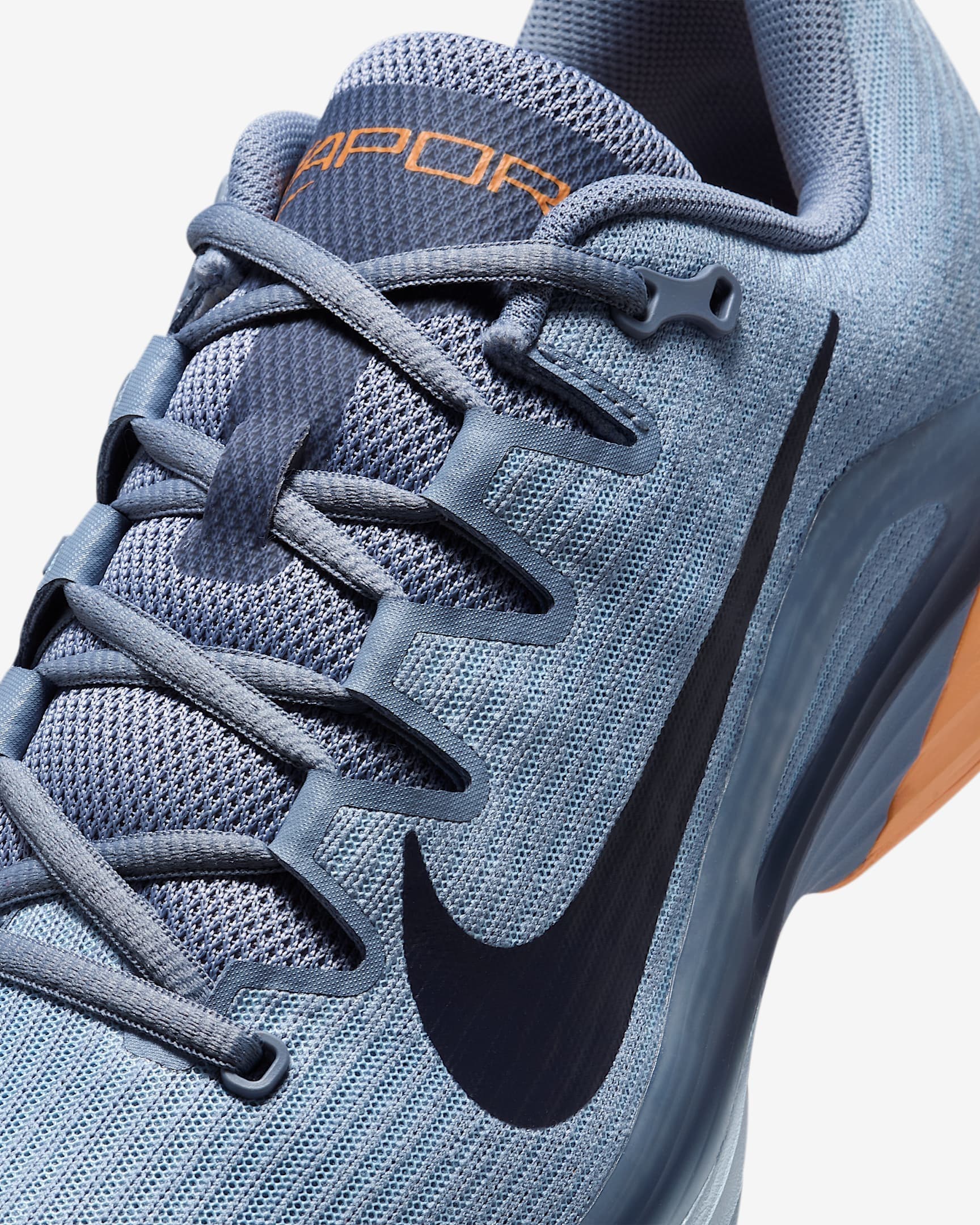 کفش تنیس مردانه نایک Nike Vapor 12 Tennis Shoes- خاکستری — تصویر ۷
