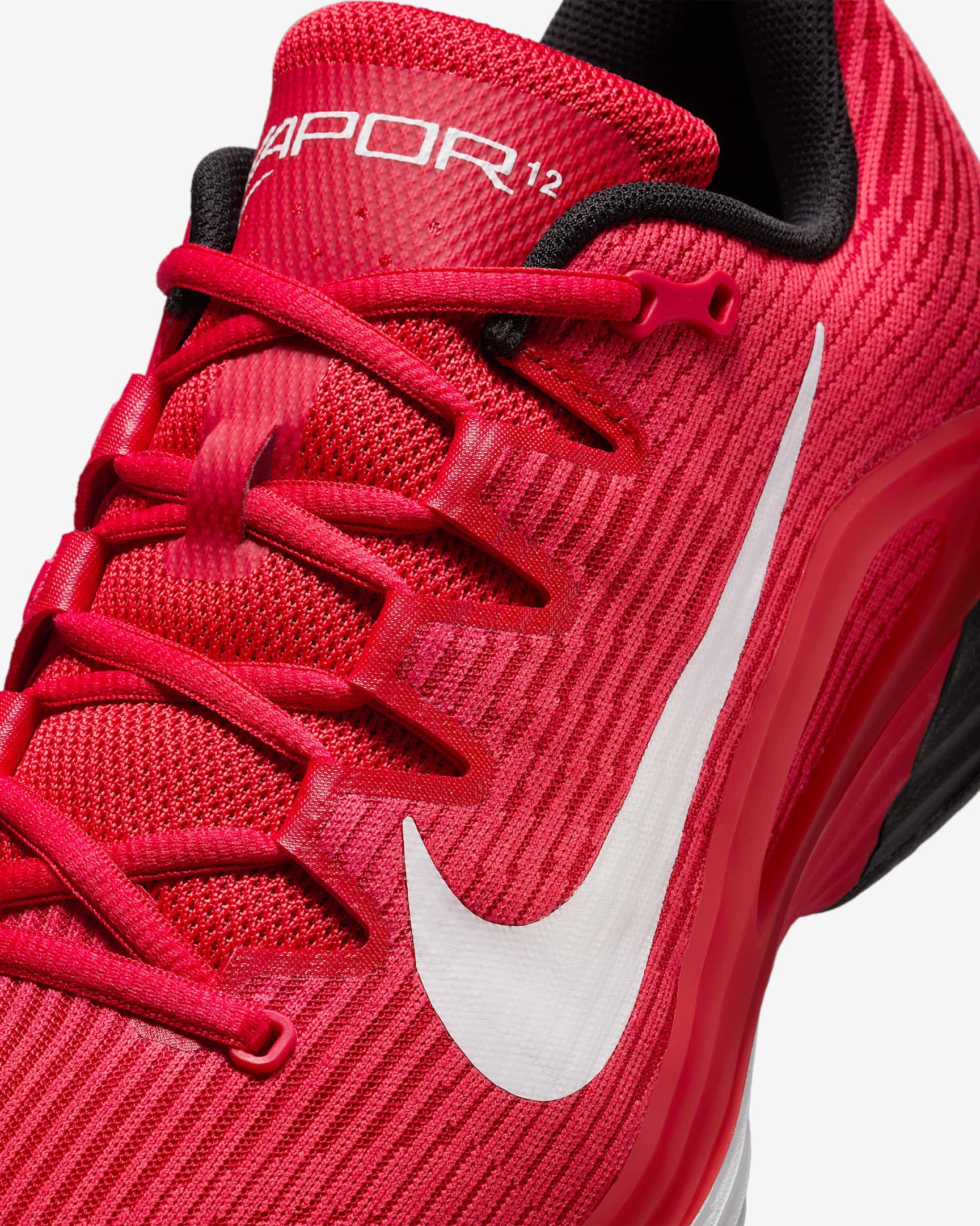 کفش تنیس مردانه نایک Nike Vapor 12 Tennis Shoes- قرمز — تصویر ۷