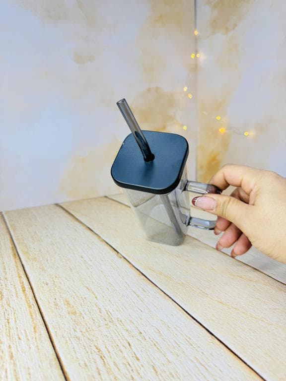 لیوان اسموتی ماگ پیرکس دودی نی دار کد 2824 — تصویر ۵