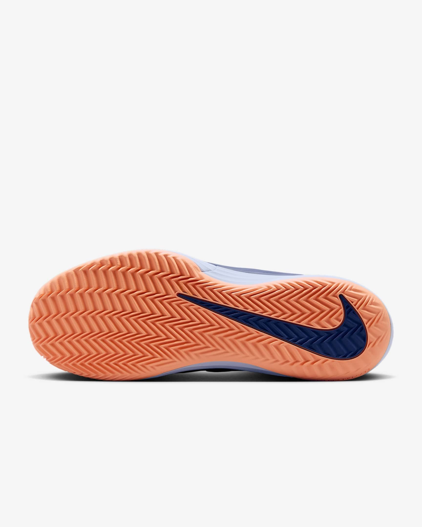 کفش تنیس مردانه نایک Nike Vapor 12 Tennis Shoes Clay- خاکستری — تصویر ۳