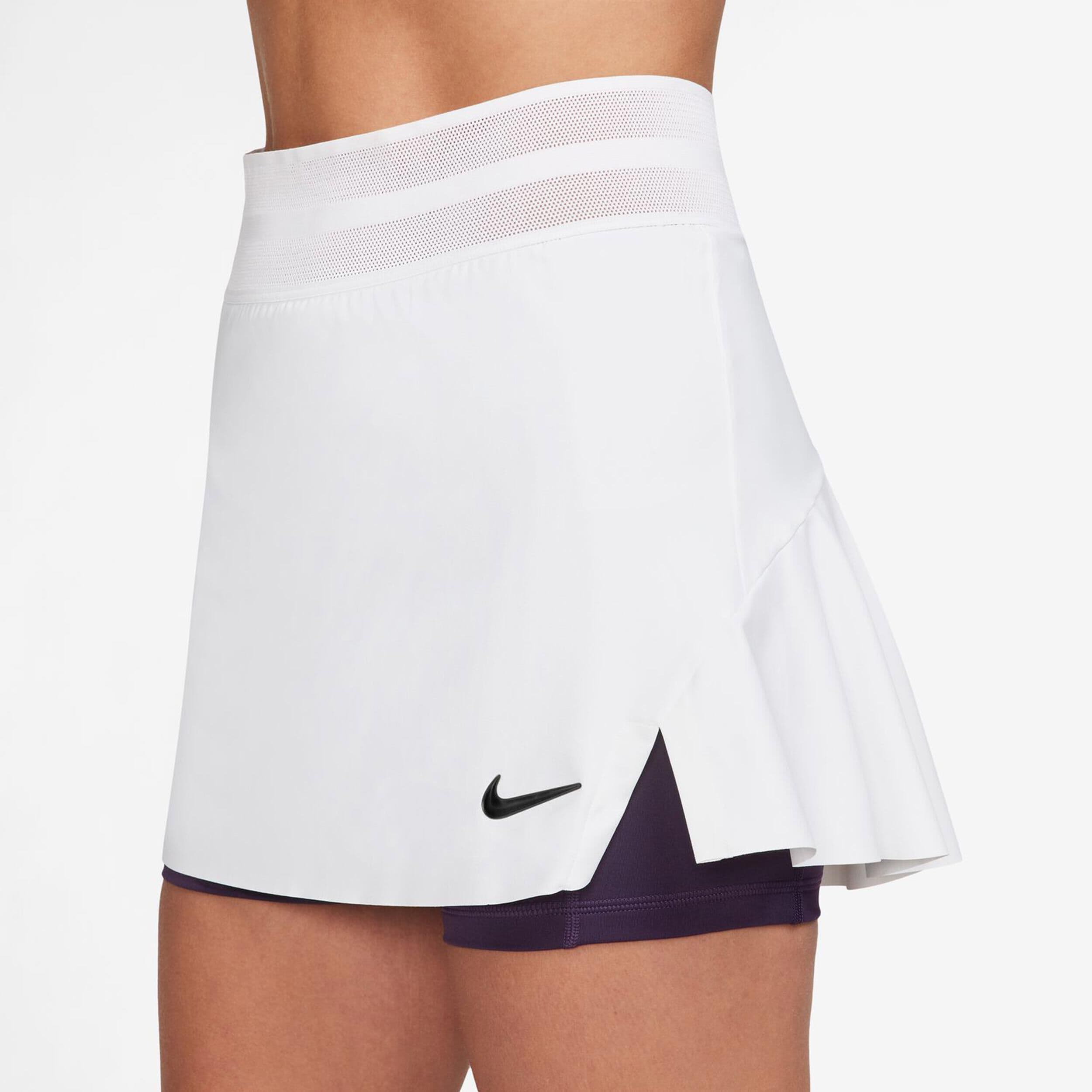 دامن تنیس زنانه نایک NikeCourt Slam Dri-FIT- سفید/بنفش — تصویر ۶