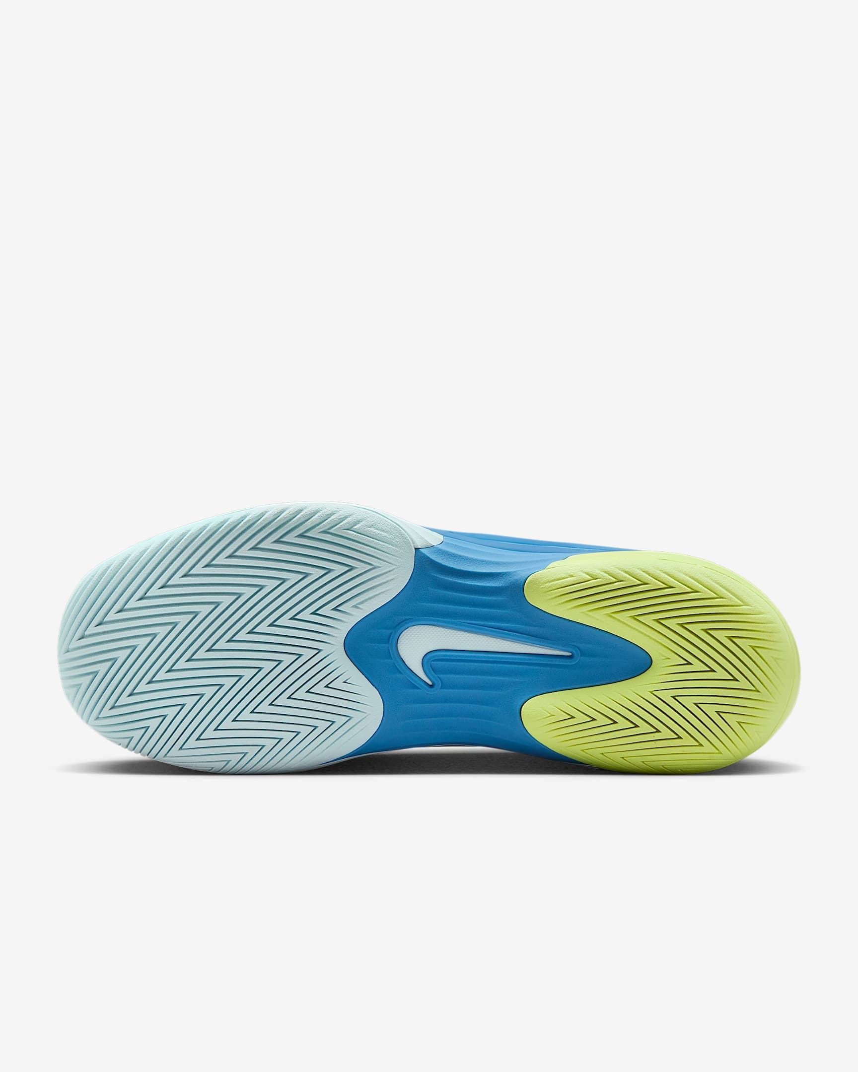 کفش تنیس زنانه نایک Nike Vapor 12 Tennis Shoes- آبی — تصویر ۳