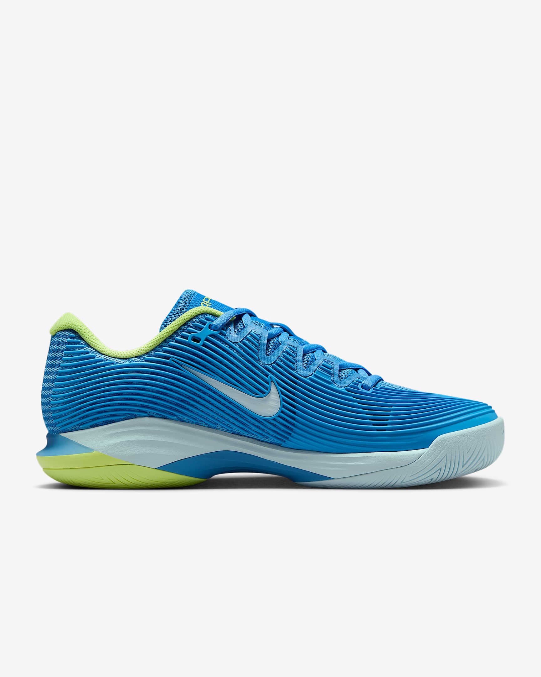 کفش تنیس زنانه نایک Nike Vapor 12 Tennis Shoes- آبی — تصویر ۲
