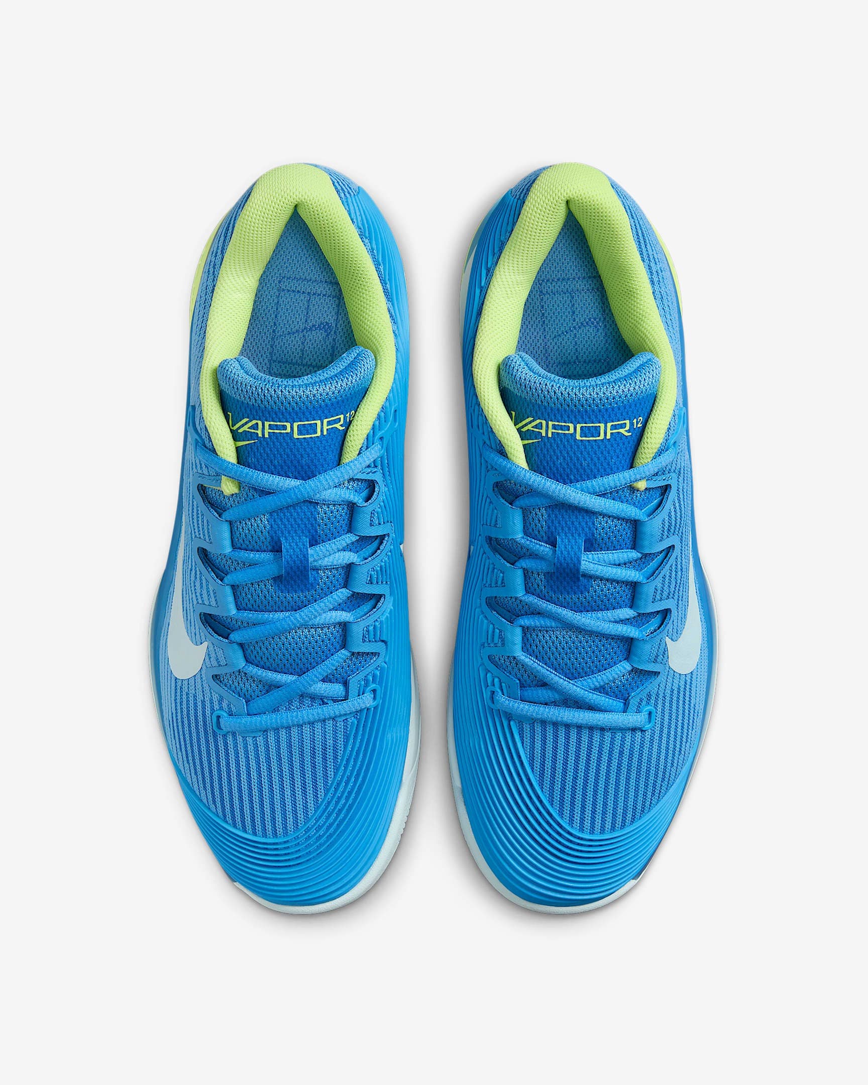 کفش تنیس زنانه نایک Nike Vapor 12 Tennis Shoes- آبی — تصویر ۶