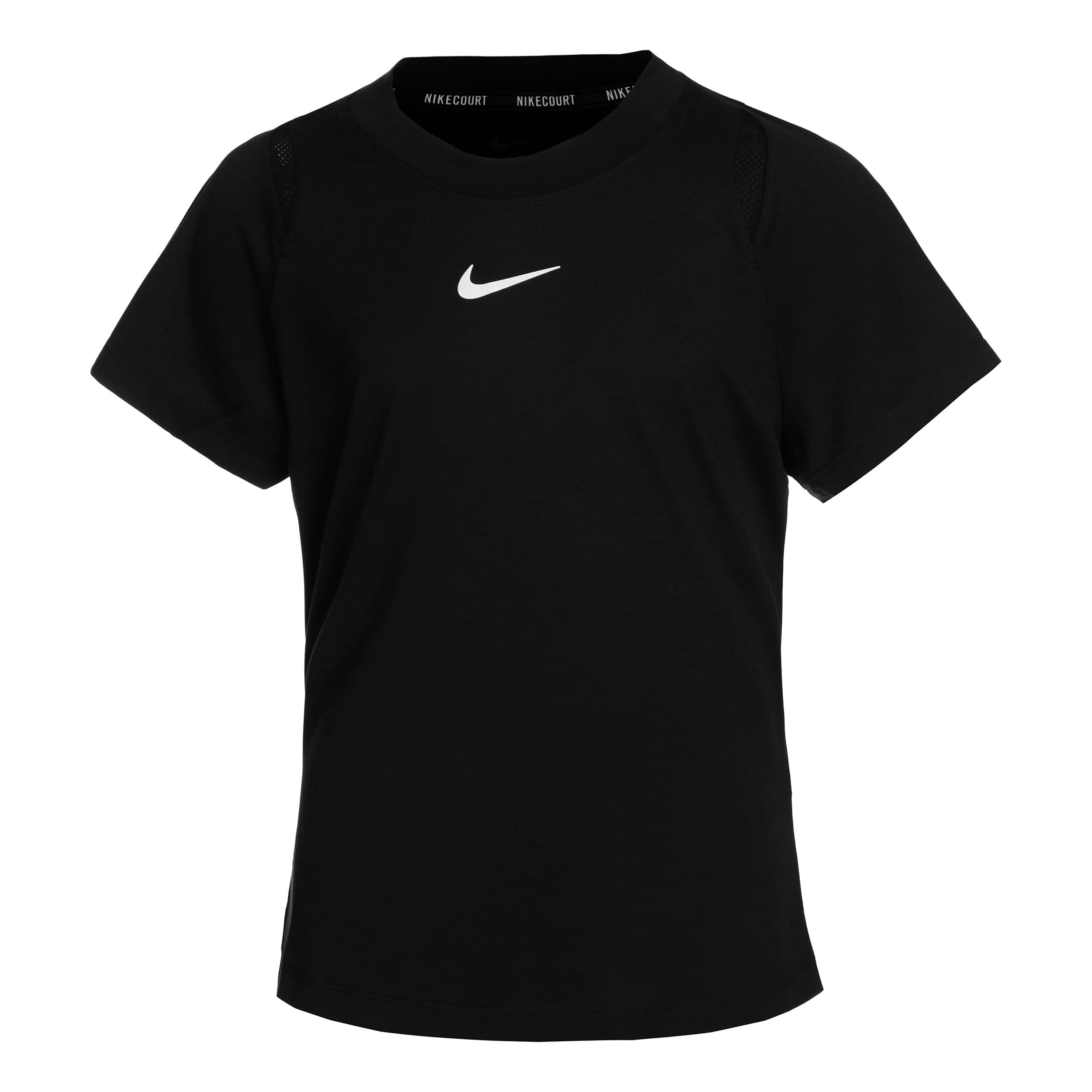 تی شرت تنیس زنانه نایک NikeCourt Advantage Dri-FIT- مشکی