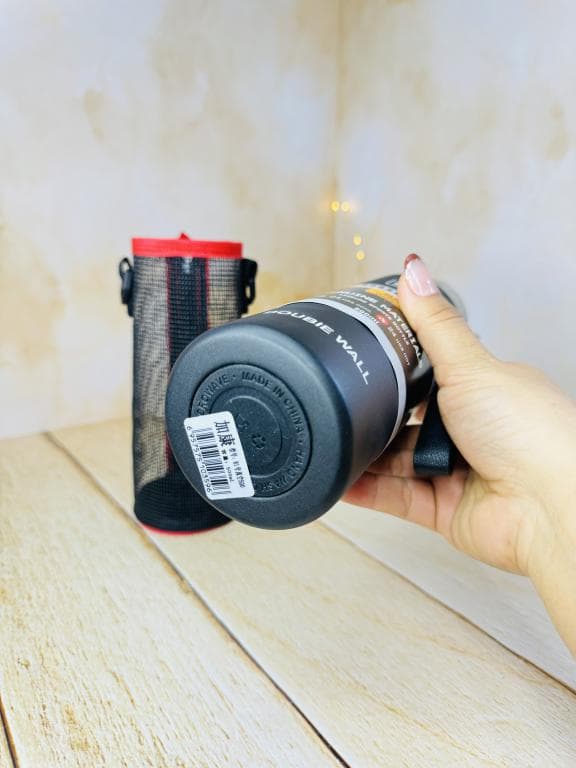 فلاسک نیم لیتری دابل وال DOUBIE WALL جی کا مشکی کد 2778 — تصویر ۷