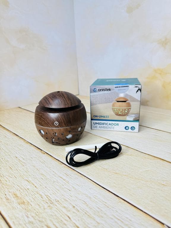 دستگاه بخور سرد کروی طرح چوب کریسمسی مدل ON-UM633 کد 2724 — تصویر ۴