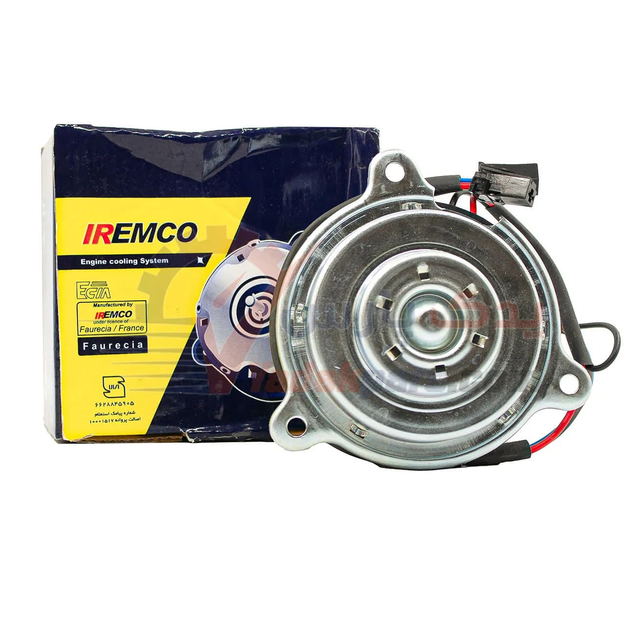مجموعه فن کامل پراید دو دور / تیبا / ساینا / کوییک امکو MCO شناسه فنی M115101 — تصویر ۲