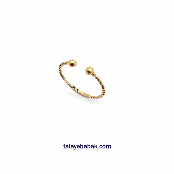 انگشتر مینیمال گوی MI021 — تصویر ۲