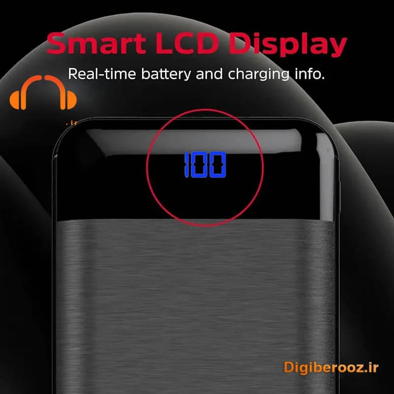 پاوربانک Sunrise مدل P19 باظرفیت 20000 میلی آمپر 22.5w فست شارژ — تصویر ۵