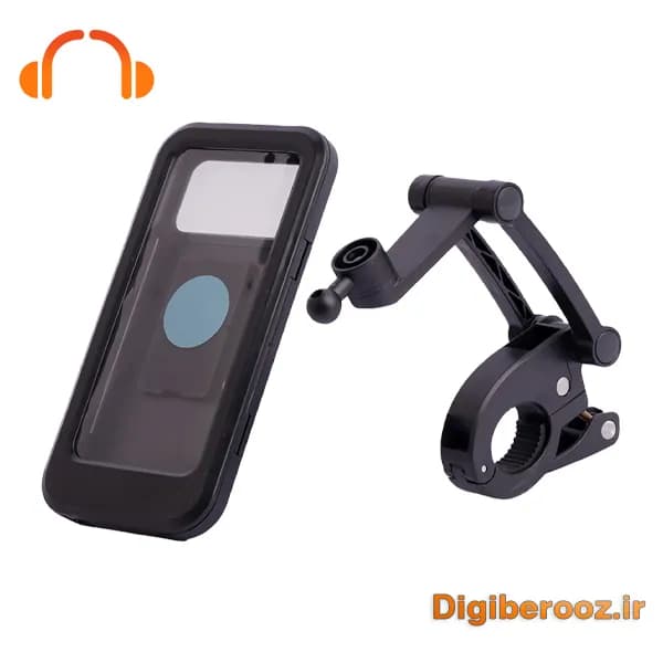 پایه نگهدارنده گوشی موبایل مدل L-605 به همراه کاور ضد آب