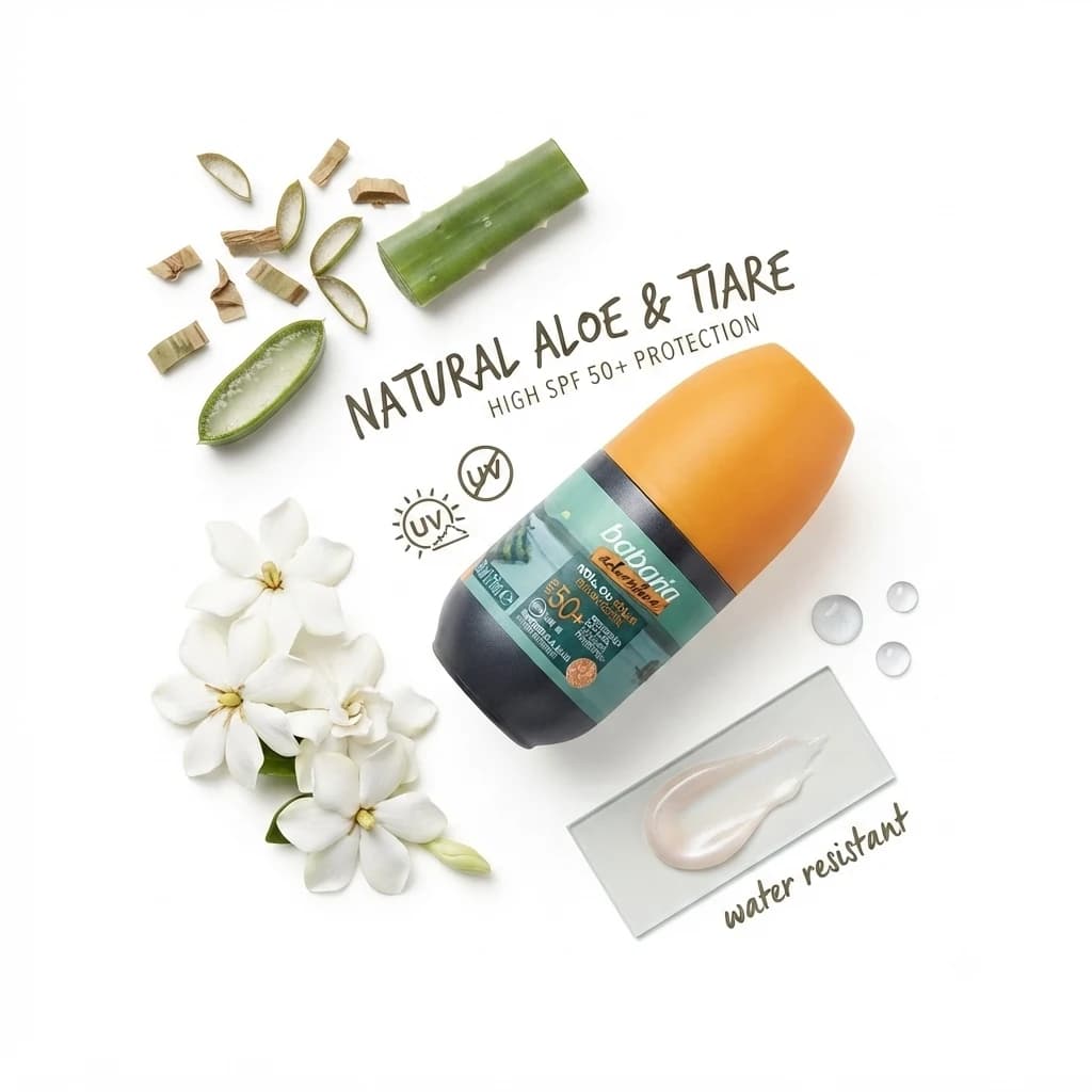 مام رول ضد آفتاب باباریا مدل Adventure – با SPF 50 | حجم 50 میل — تصویر ۲