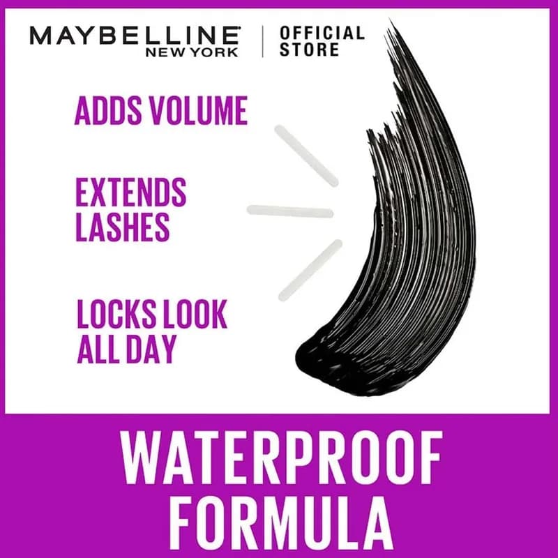 ریمل میبلین Maybelline مدل The Falsies Lash Lift – جلوه مژه مصنوعی و حجم‌دهی حرفه‌ای | حجم 9 میلی‌لیتر — تصویر ۷