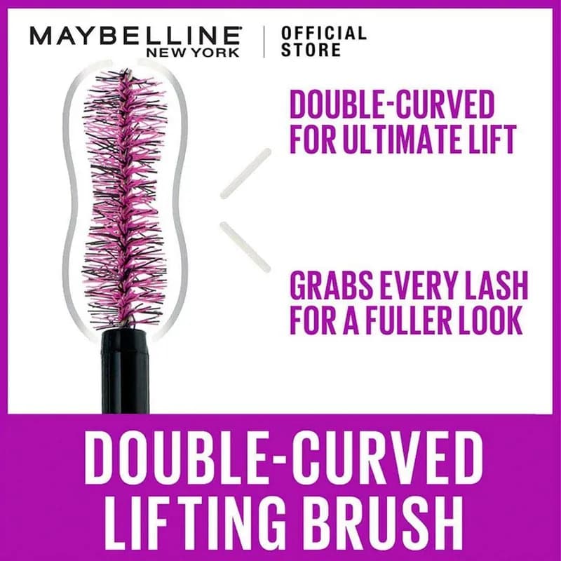 ریمل میبلین Maybelline مدل The Falsies Lash Lift – جلوه مژه مصنوعی و حجم‌دهی حرفه‌ای | حجم 9 میلی‌لیتر — تصویر ۵