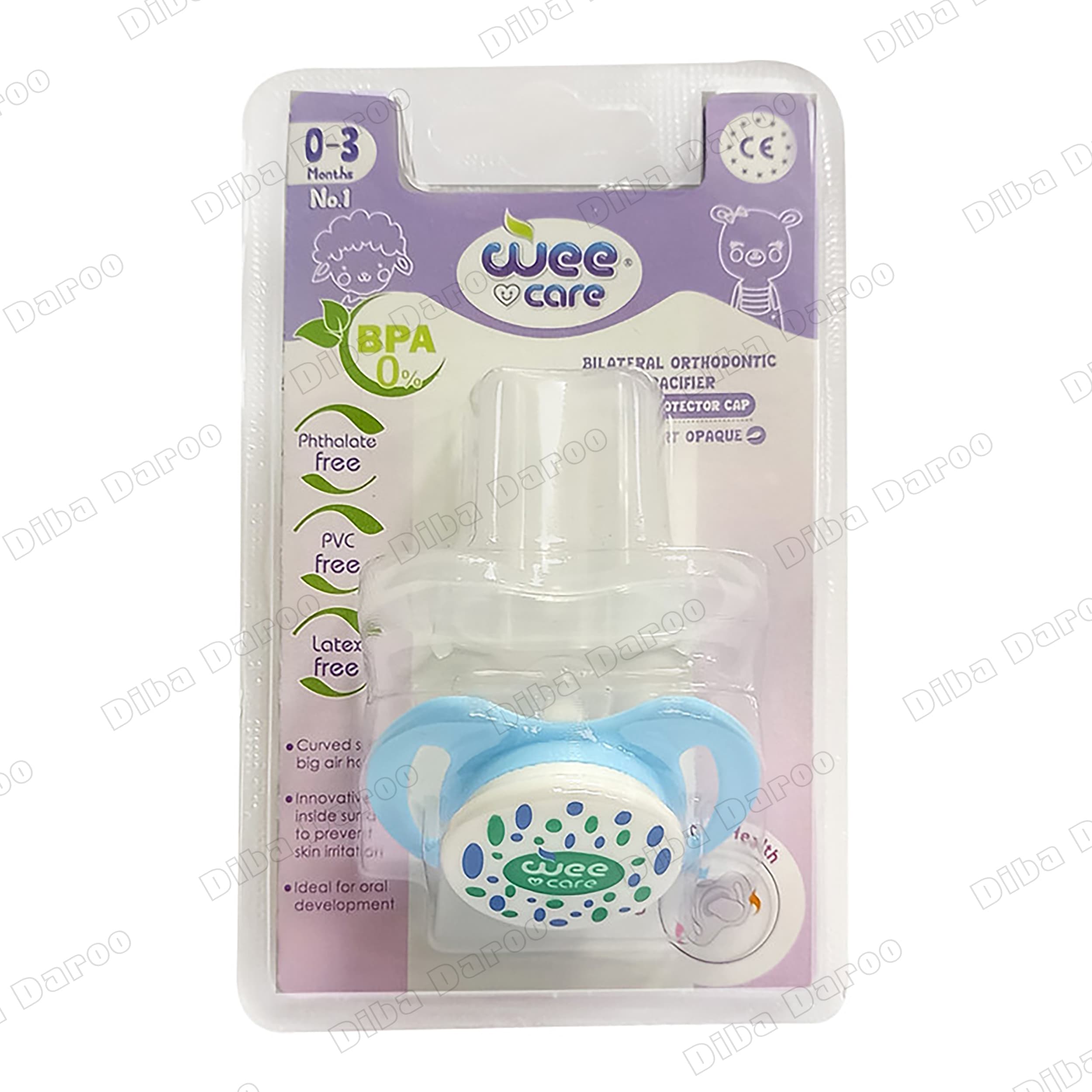 پستانک ارتودنسی وی کر مدل P146 از 0تا3 ماهگی