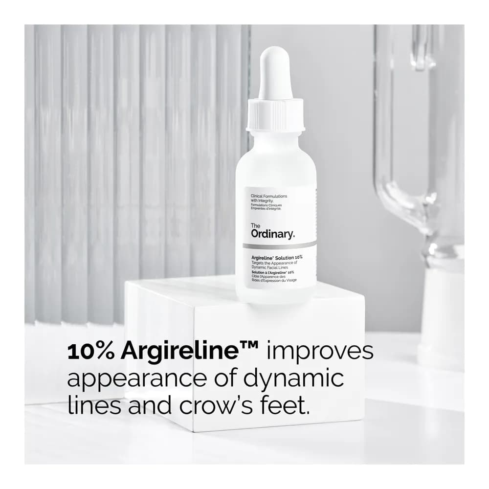 سرم آرژیرلین 10% اوردینری The Ordinary – ضدچروک و پر کننده خطوط | حجم 30 میلی‌لیتر — تصویر ۸
