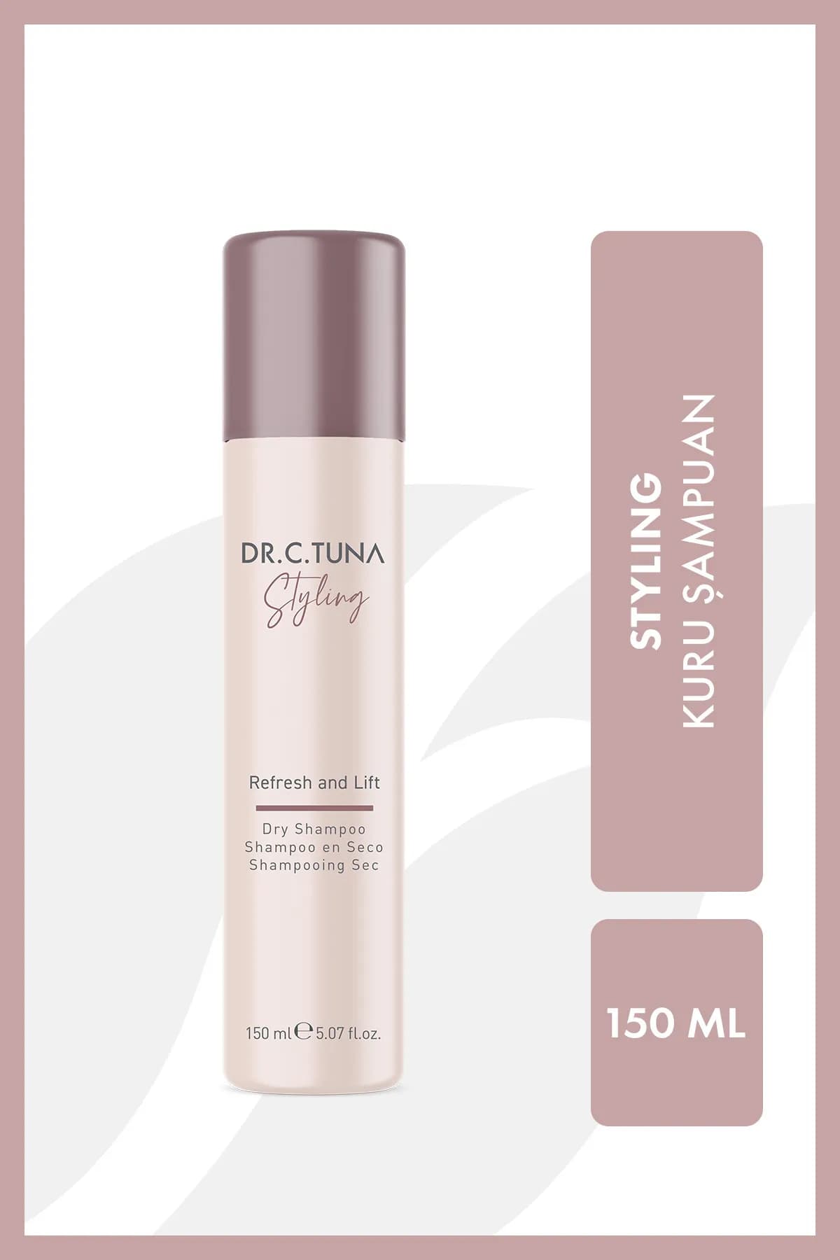 شامپو خشک حالت دهنده دکتر سی تونا Dr. C. Tuna مدل Styling | حجم 150 میلیلیتر — تصویر ۲