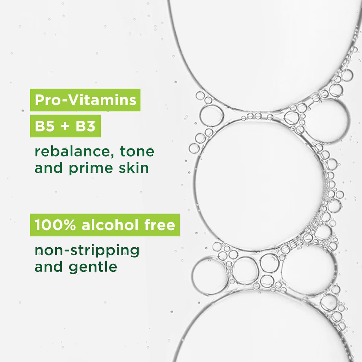 تونر تسکین دهنده و آبرسان سیمپل Simple مدل Soothing Facial Toner | حجم 200 میلی‌لیتر — تصویر ۳