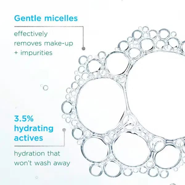 میسلار واتر آرایش پاک کن سیمپل Simple مدل Hydrating Micellar Water | حجم 400 میلیلیتر — تصویر ۴