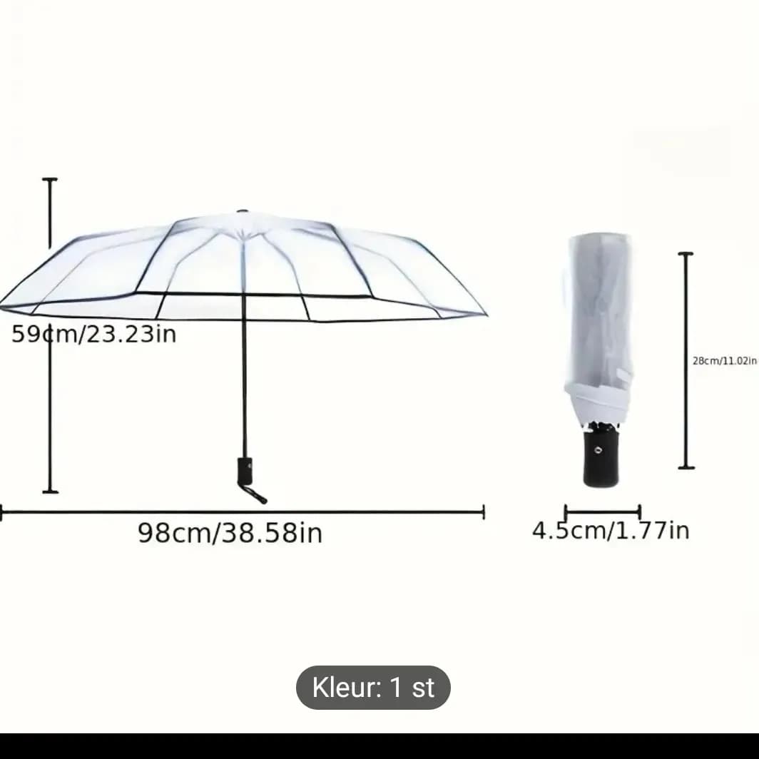 چتر شیشه ای تاشو فول اتوماتیک سایز بزرگسال 8 فنر درجه یک — تصویر ۷