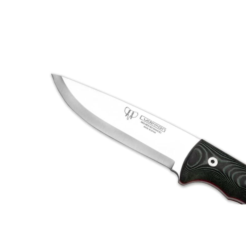 چاقوی Bushcraft Cudeman مدل 148-V-Mova | چاقوی بقا با تیغه فولاد کربنی 1095 | دسته چوب بلوط مقاوم | طراحی اسکاندیناویایی با لبه Scandi | مناسب کارهای چوب و طبیعت‌گردی حرفه‌ای | ساخت اسپانیا — تصویر ۳