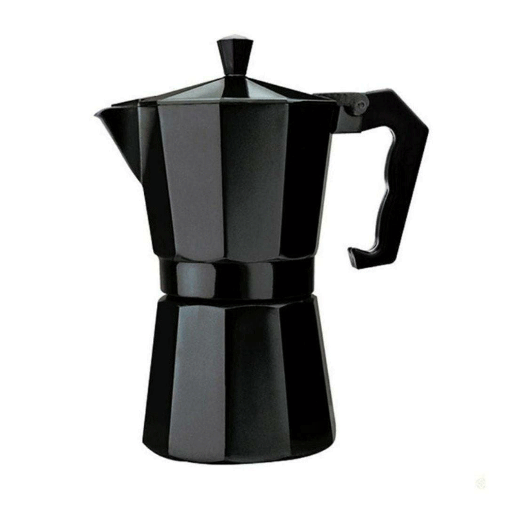 قهوه جوش مشکی آلومنیوم (2کاپ)