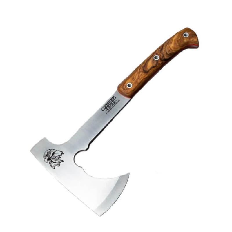 تبر Cudeman مدل Eagle | تبر چندمنظوره با تیغه فولاد کربنی | دسته چوبی مقاوم | طراحی ارگونومیک | مناسب کمپینگ و طبیعت گردی | ساخت اسپانیا
