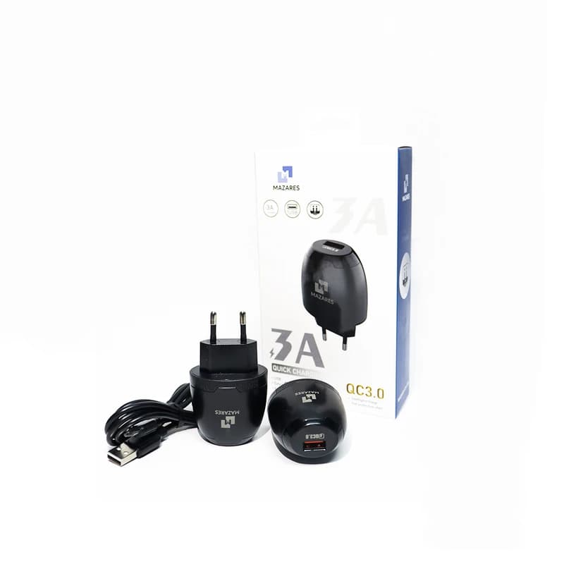 شارژر دیواری با کابل مازارس مدلLCH-091(MICRO)