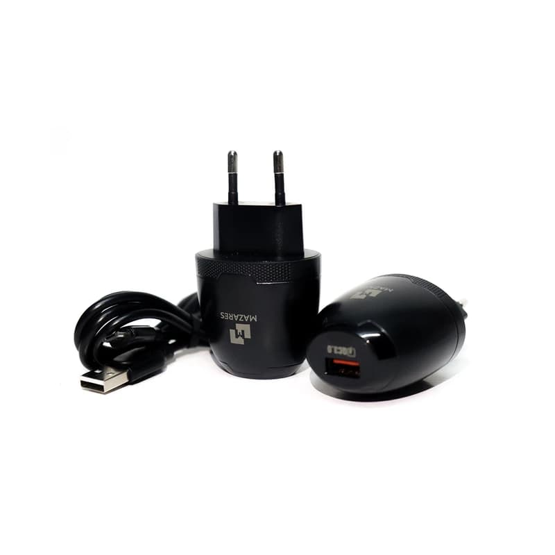 شارژر دیواری با کابل مازارس مدلLCH-091(MICRO) — تصویر ۳