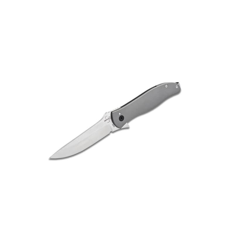 چاقوی بوکر پلاس مدل The Escort | چاقوی جمع‌شونده با طراحی کلاسیک | تیغه فولاد ضد زنگ | دسته آلومینیومی | قفل liner | مناسب استفاده روزمره | Boker Plus Classic EDC