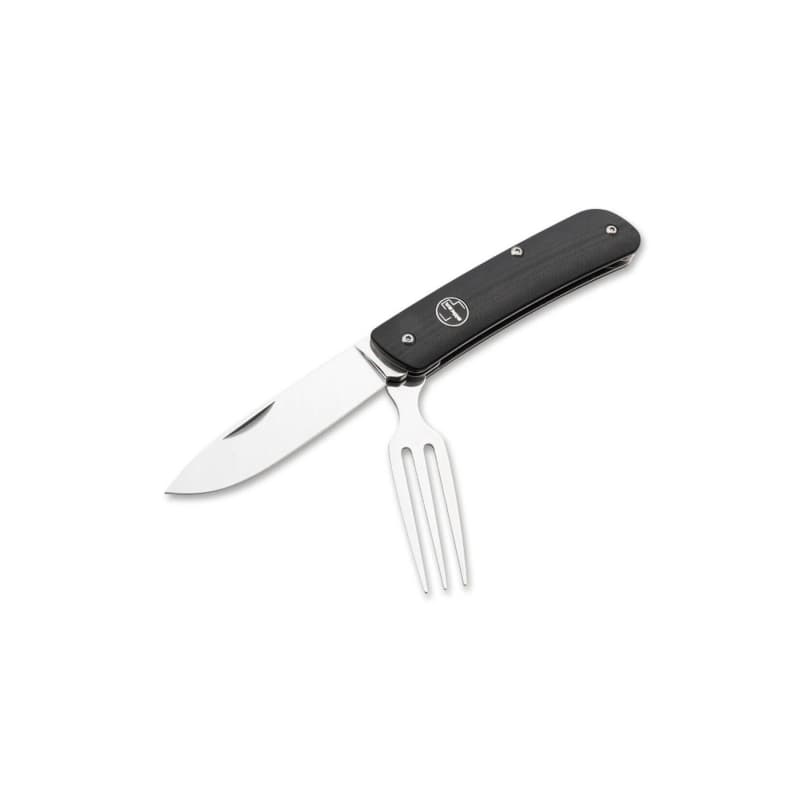 چنگال چندکاره بوکر پلاس مدل Tech Tool Fork | ابزار کمپینگ با طراحی تاکتیکال | فولاد ضد زنگ | مناسب پیکنیک و سفر | Boker Plus Multi-Tool Fork