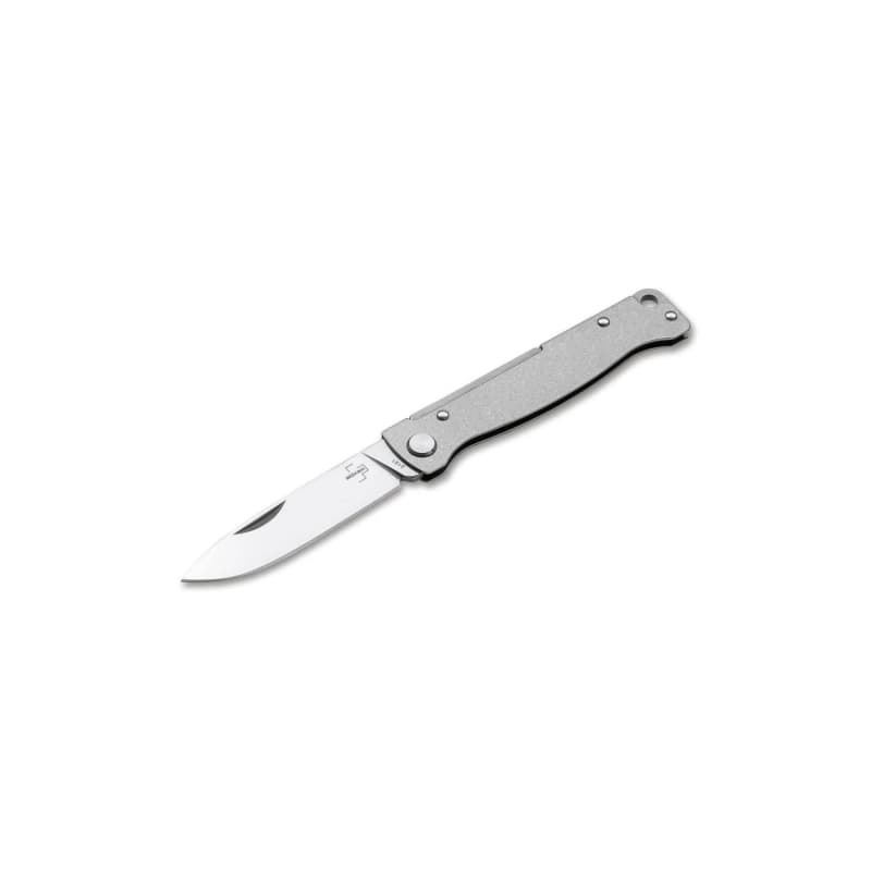 چاقوی تاکتیکال بوکر پلاس مدل Atlas SW | تیغه فولاد ضد زنگ 440C | دسته آلومینیومی | قفل liner | وزن سبک | مناسب استفاده روزمره | Boker Plus Atlas SW Folding Knife