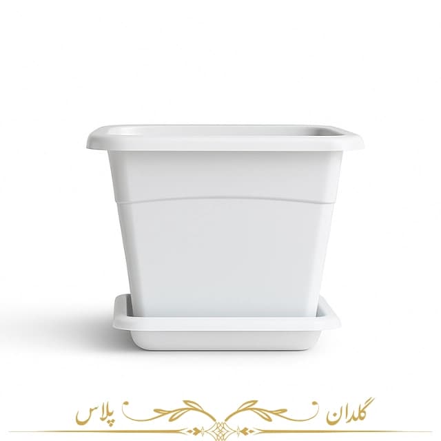 گلدان مربع 108 ایده ال