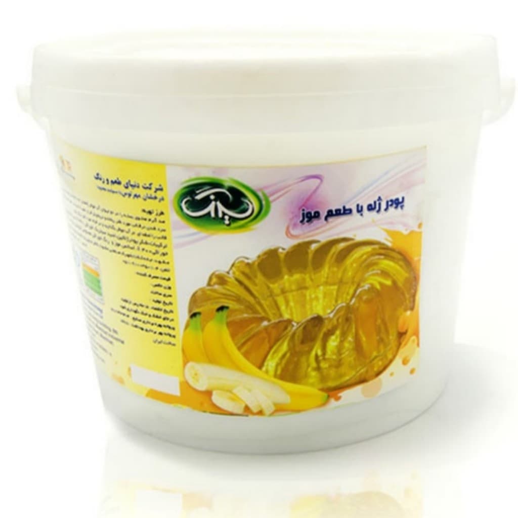 پودر ژله با طعم موز 3 کیلویی شرکت نیلیگون