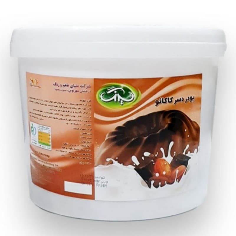 پودر دسر کاکائو 3 کیلویی شرکت نیلیگون