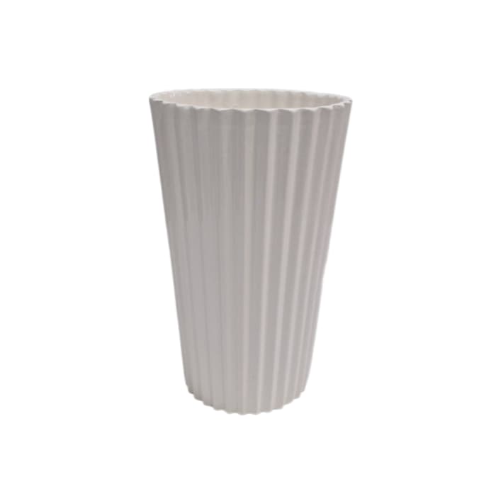 گلدان سرامیک استوانه عروس
