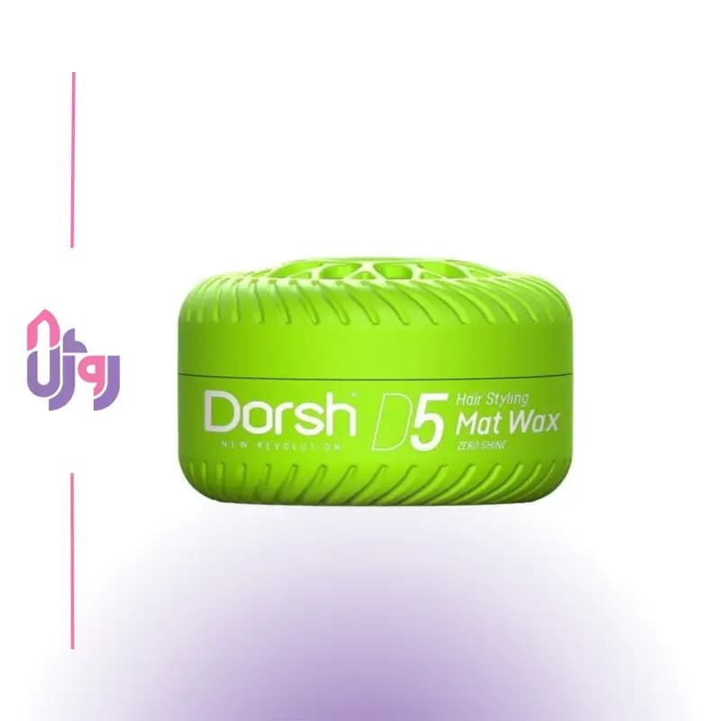 واکس مو دورش Dorsh مدل Mat Wax D5 سبز مردانه 150 میلی لیتر